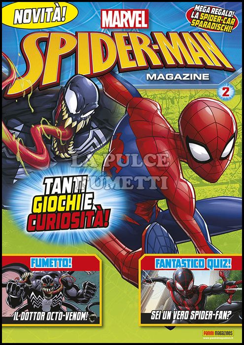 PANINI COMICS MEGA #    67 - SPIDER-MAN MAGAZINE 2 + SPIDER-CAR SPARADISCHI